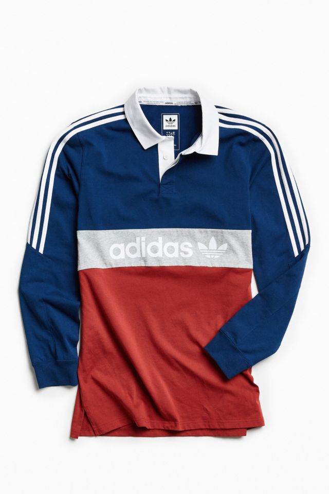adidas Skateboarding Nautical Rugby Shirt | Urban Outfitters