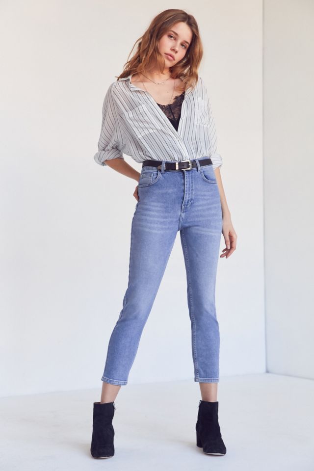 Silence + Noise Charlie Striped Button-Down Shirt #3