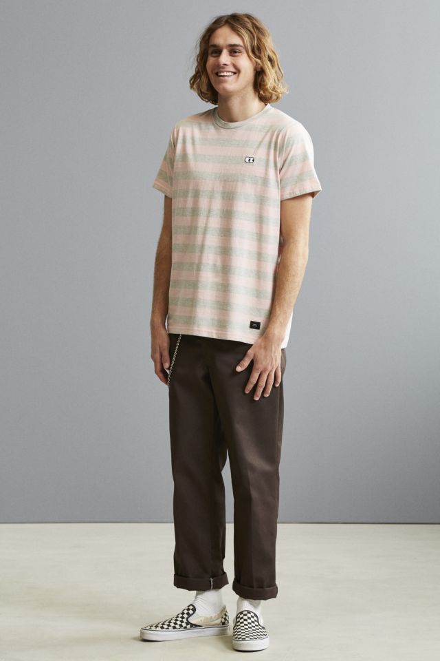 Lazy Oaf Grey Pink Stripe Tee #5