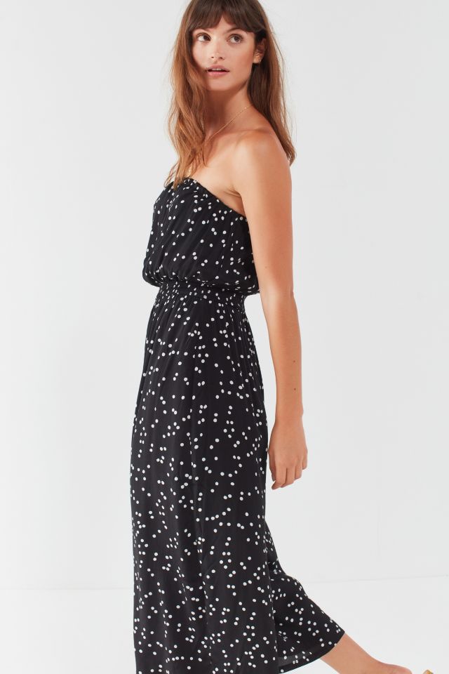 Silence + Noise Jackson Strapless Polka Dot Jumpsuit #2