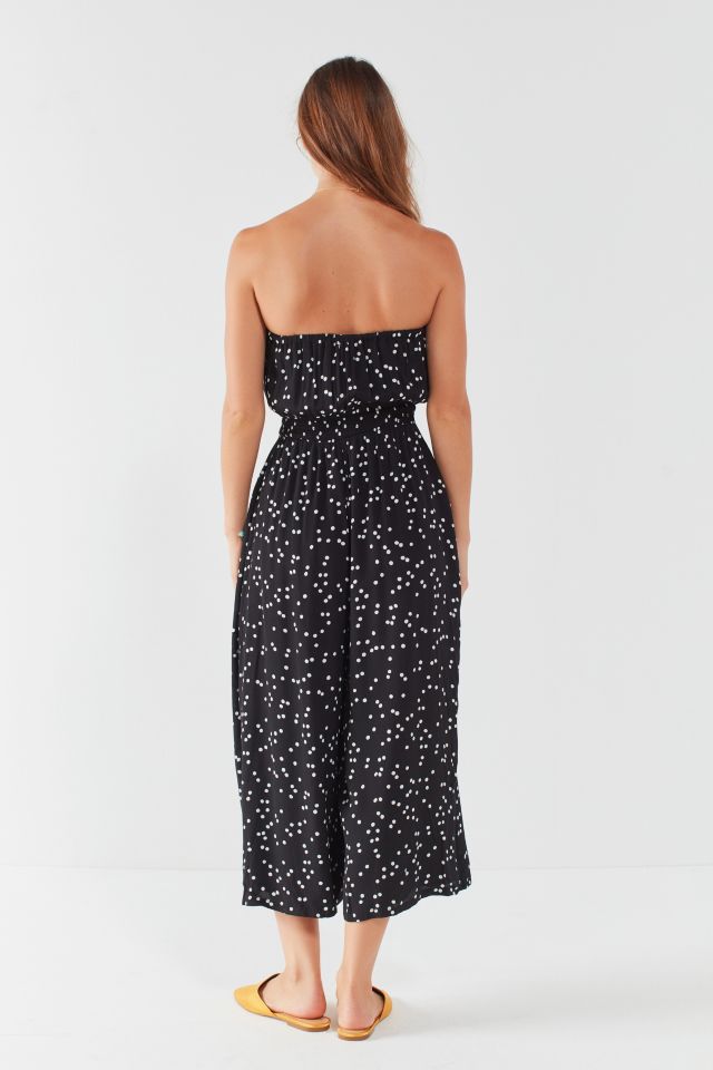 Silence + Noise Jackson Strapless Polka Dot Jumpsuit #5