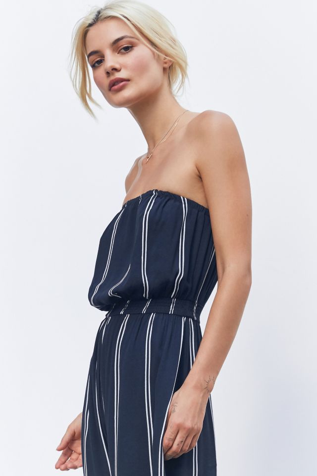 Silence + Noise Jackson Strapless Culotte Jumpsuit #2