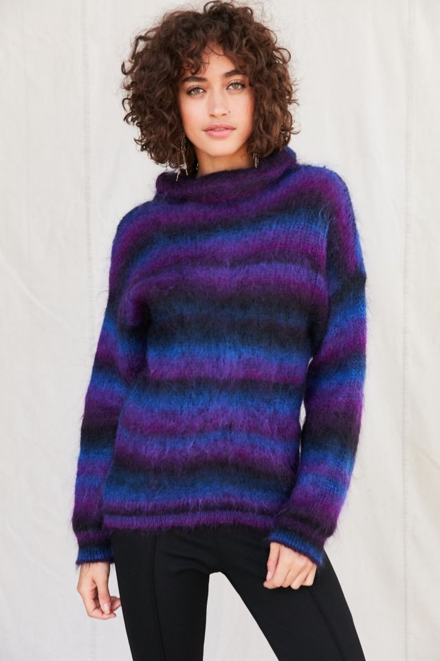 Vintage Purple Turtleneck Sweater | Urban Outfitters