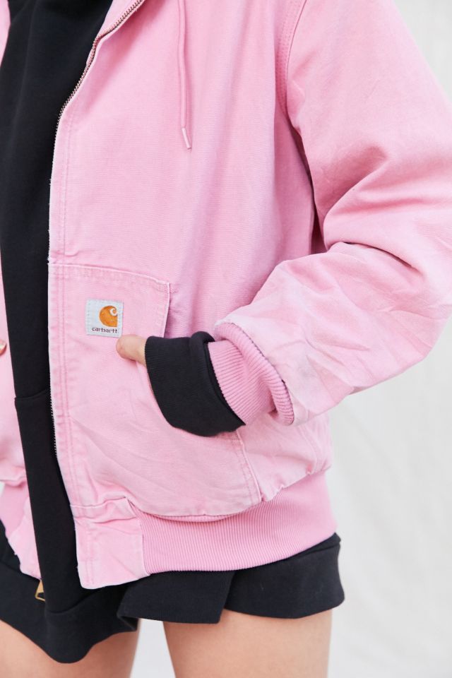 Blouson rose vintage Carhartt Urban Outfitters Canada