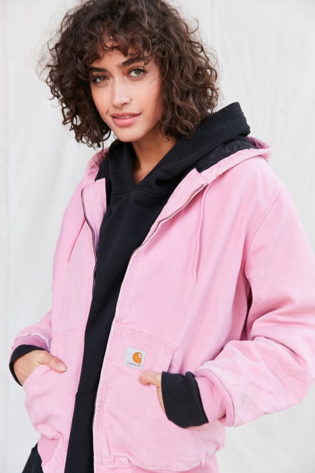 Veste carhartt rose new arrivals