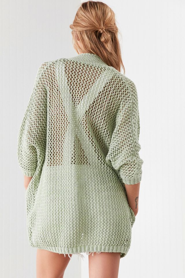 Ecote Kendrix Open Knit Cardigan #3