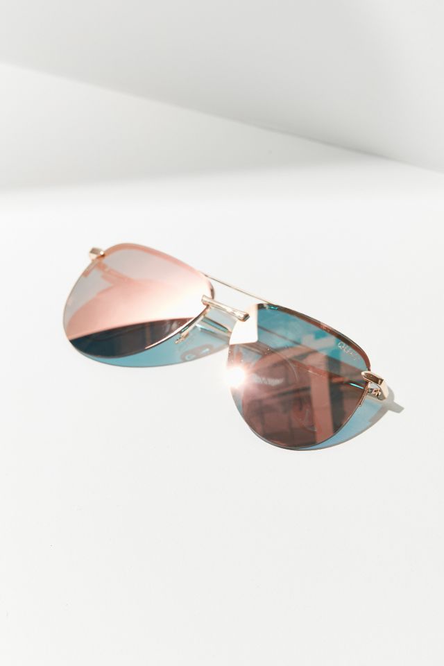 Quay The Playa Aviator Sunglasses #4