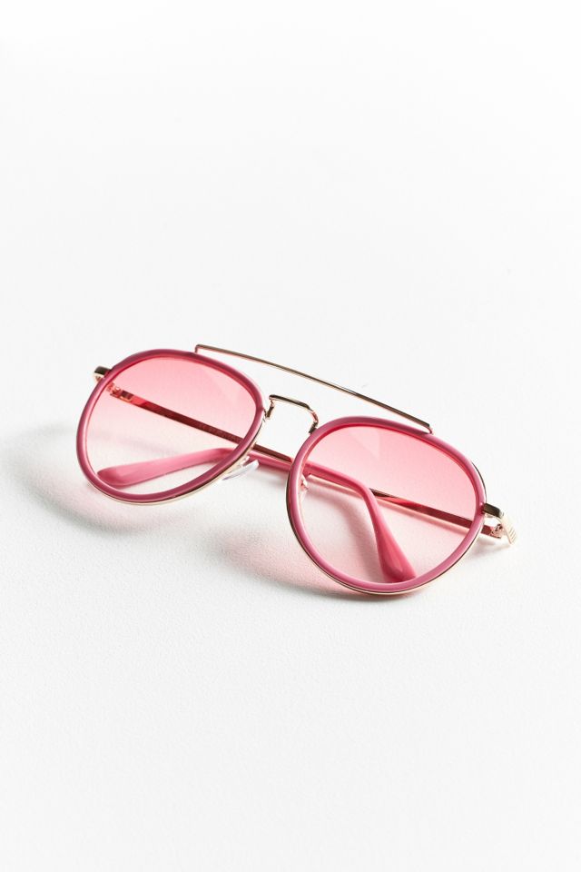 Lunettes de soleil aviateur Flamingo #4