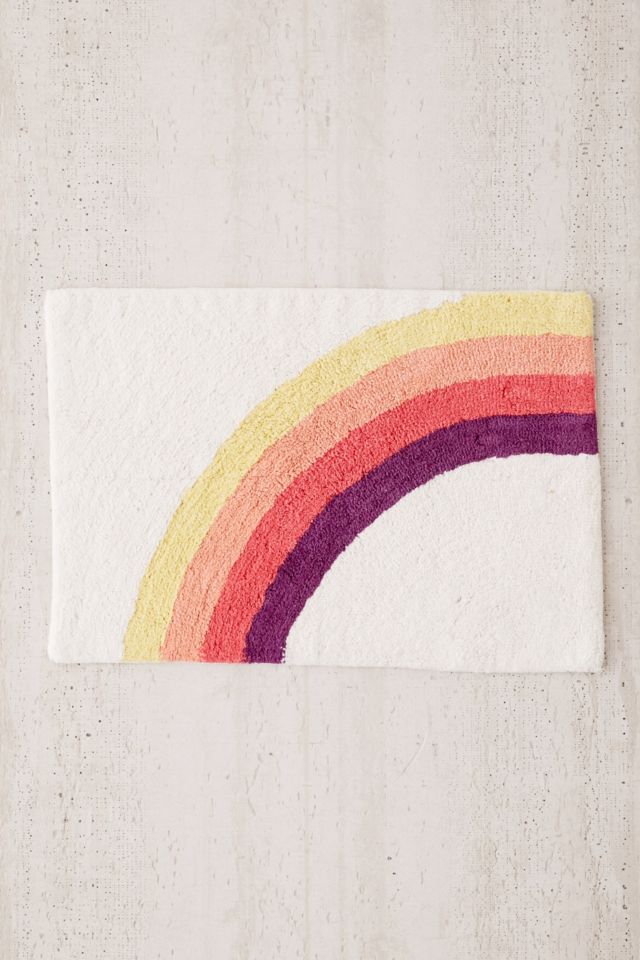 Rainbow Bath Mat #1