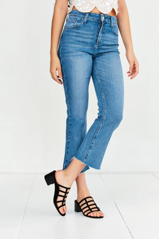 Faux Suede Lattice Mule #2