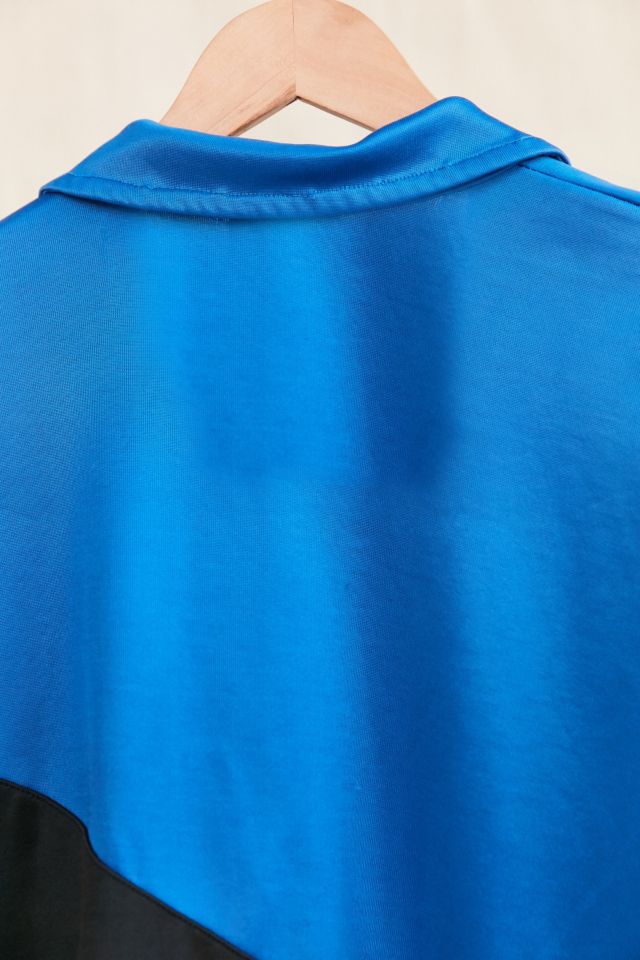 Vintage Nike Blue Color Block Track Jacket #2