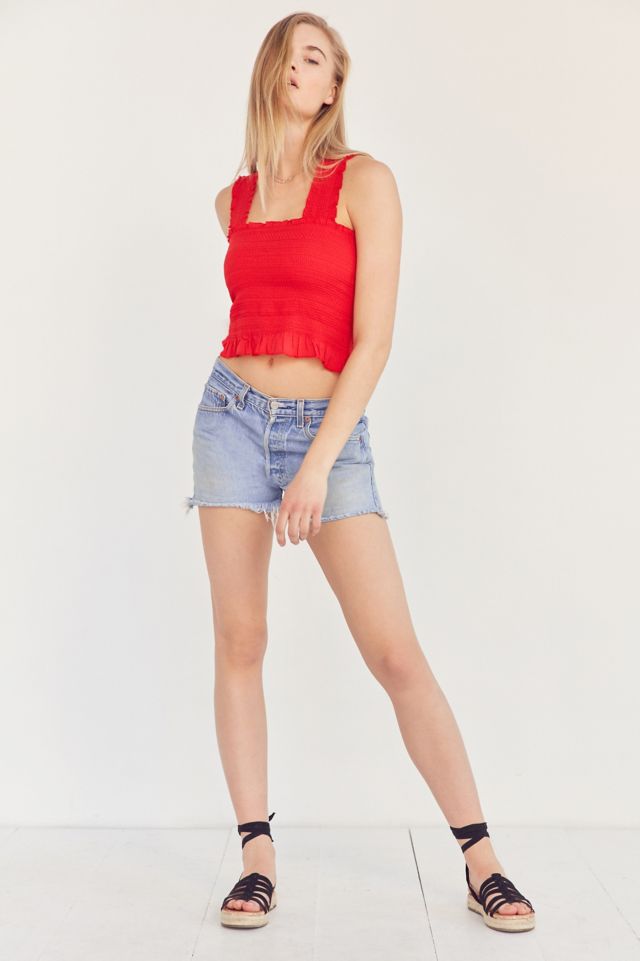 Ecote Smocked Y-Back Tank Top #2