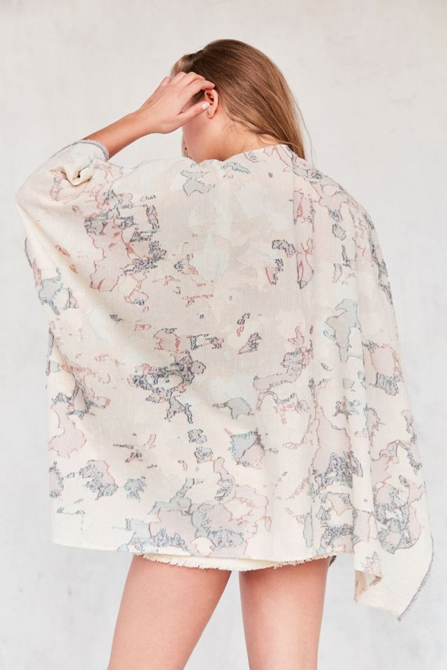 Textured Camo Kimono #2