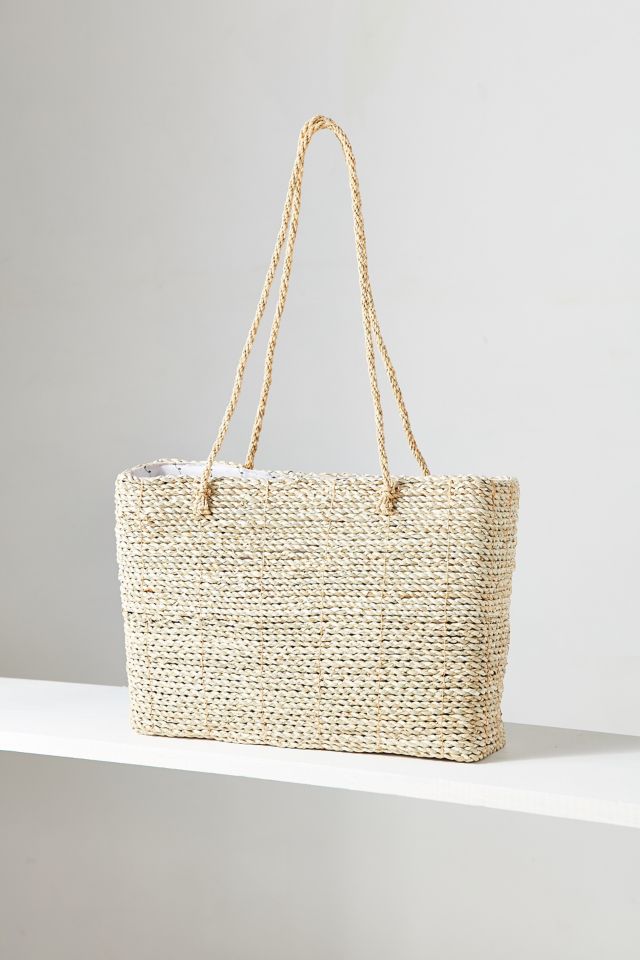 Patsy Straw Tote Bag #1