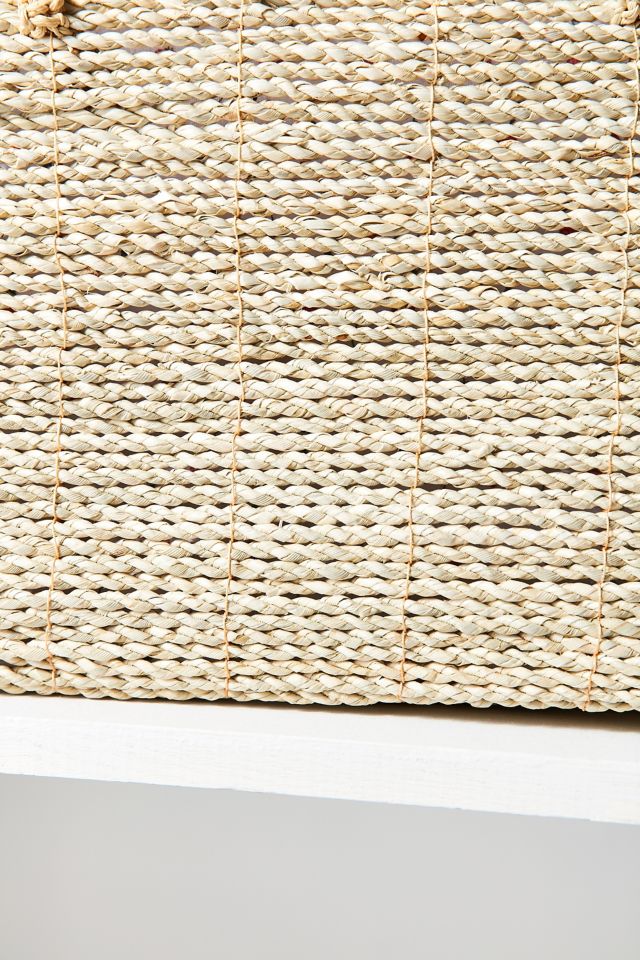 Patsy Straw Tote Bag #4