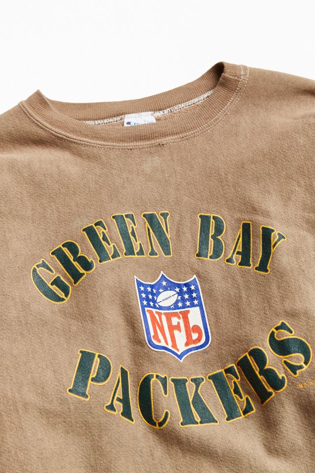 Urban Outfitters Vintage Champion Green Bay Packers Crew Neck Sweatshirt in  Gray for Men