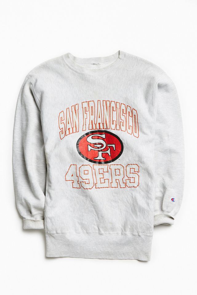 Gender Inclusive San Francisco 49ers Graphic Crew Sweatshirt