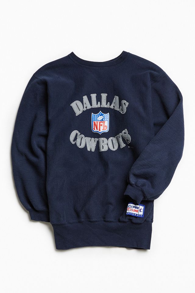 Vintage Champion Dallas Cowboys Crew Neck Sweatshirt