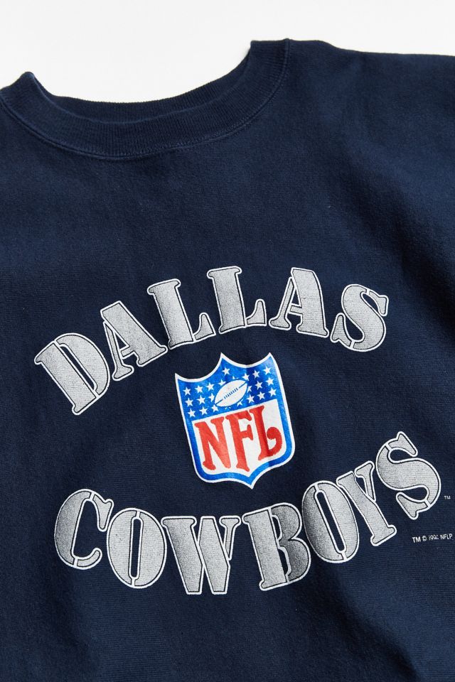 Sweatshirt à col rond vintage Champion Dallas Cowboys #2