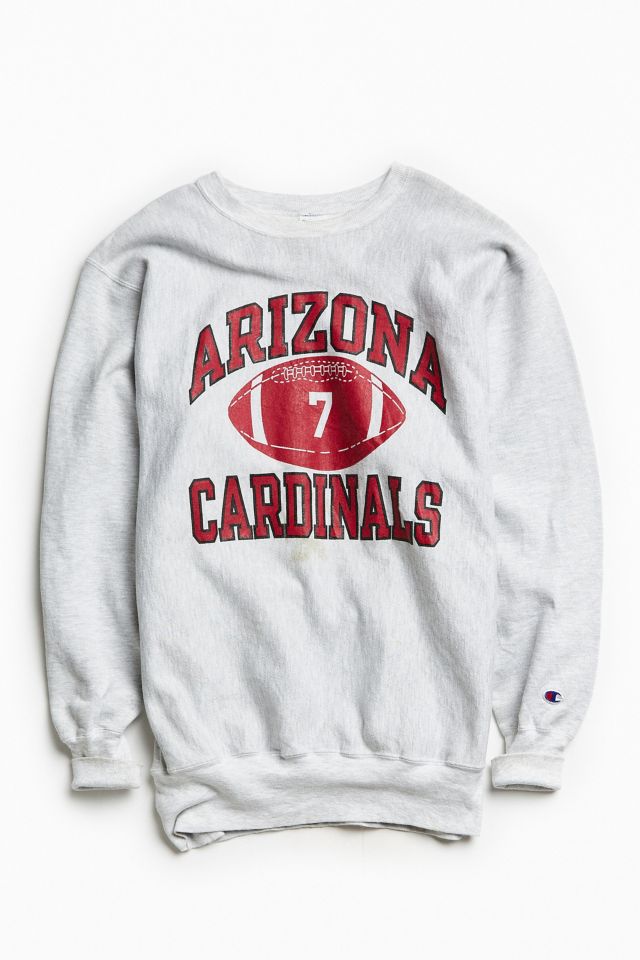 Vintage Arizona Cardinals Sweatshirt Large 1990s Champion NFL Embroidered B9