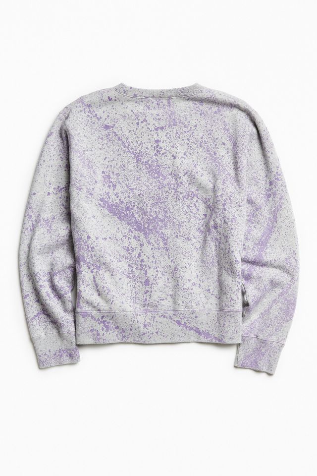 Vintage Ralph Lauren Bleach Splatter Crew Neck Sweatshirt #1