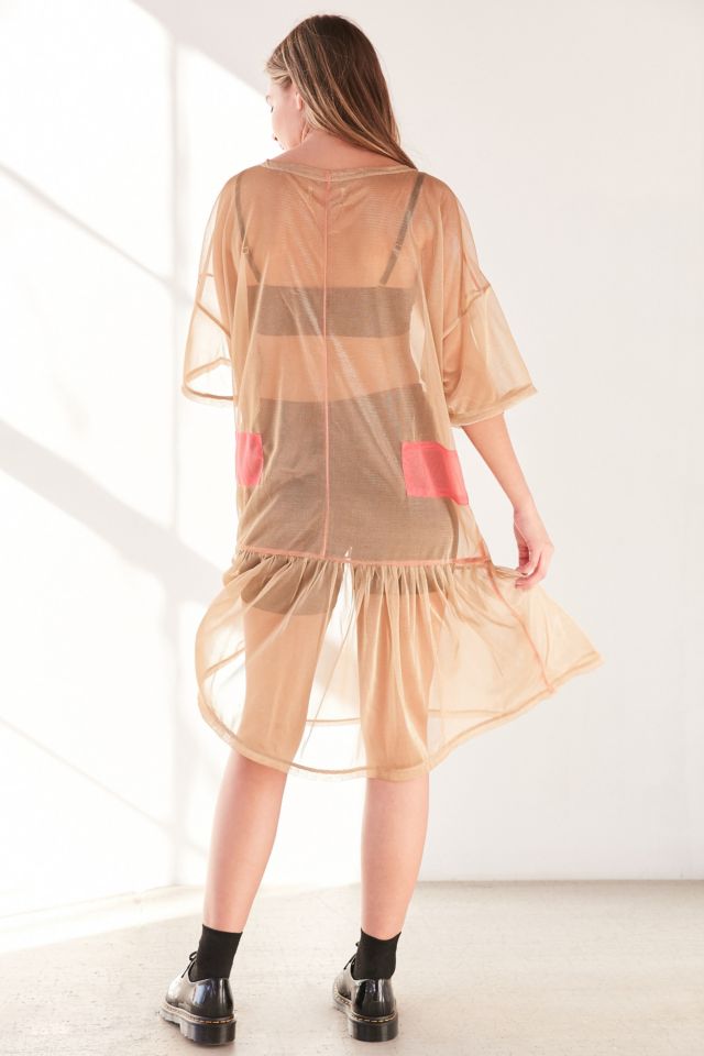 Without Walls Zia Mesh Parachute Midi Dress #5