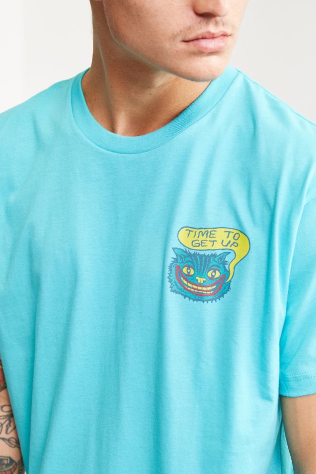 Killer Acid Cat Clock Tee #4