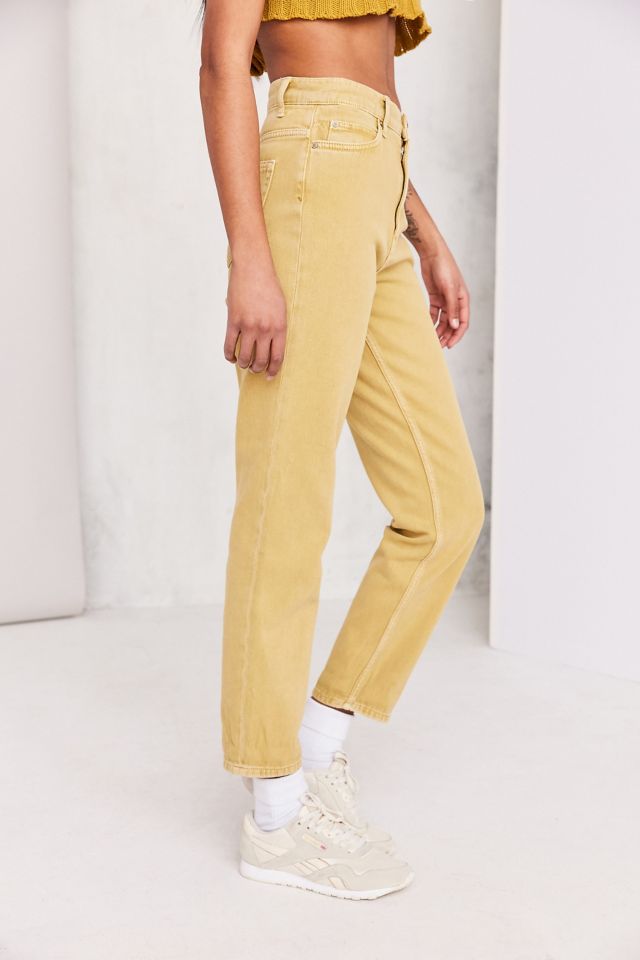 Urban outfitters hot sale yellow pants