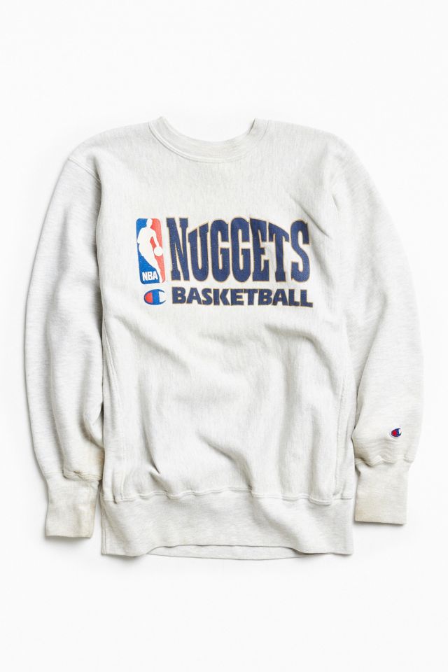 Vintage Denver Nuggets Logo 7 Basketball Sweatshirt, Size Large – Stuck In  The 90s Sports