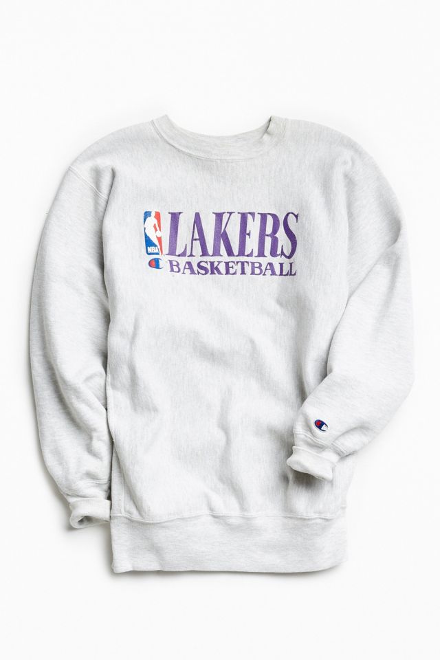 Vintage lakers sale sweatshirt