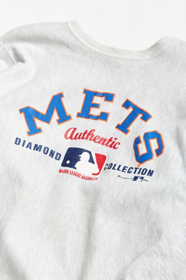 Vintage Champion New York Mets Crew Neck Sweatshirt #2