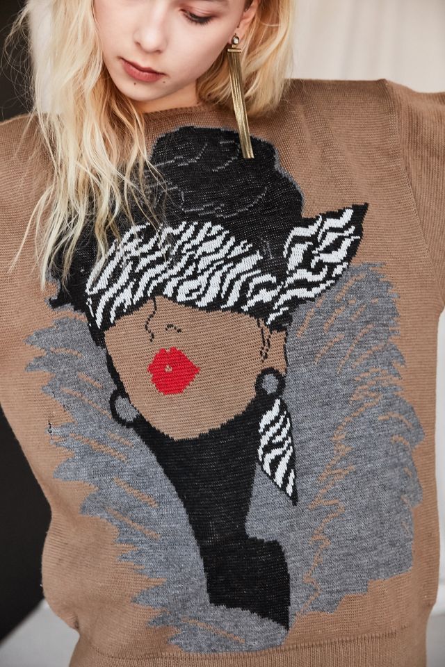 Vintage Mod Wool Sweater | Urban Outfitters