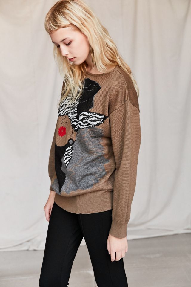 Vintage Mod Wool Sweater | Urban Outfitters