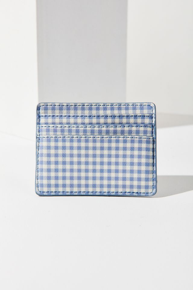 Gingham Card Case #1