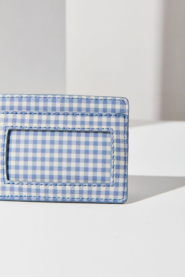 Gingham Card Case #3
