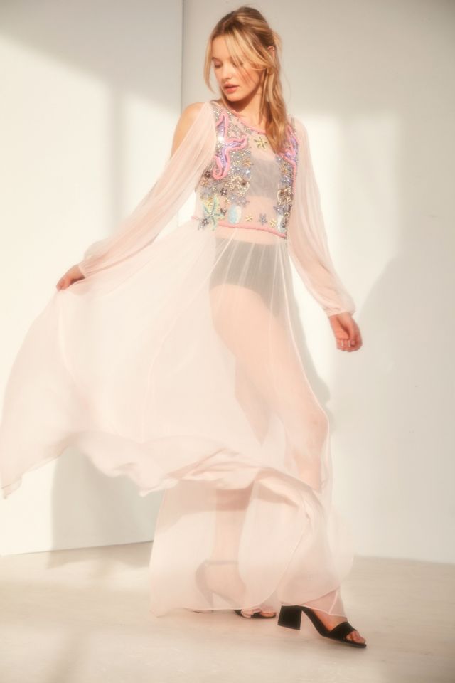 maxi dress next day delivery Selene Halter Maxi Dress
