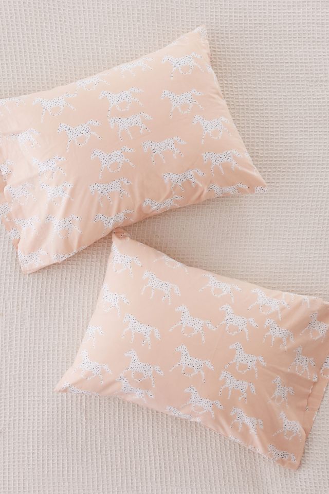 Ditsy Horses Pillowcase Set Urban Outfitters