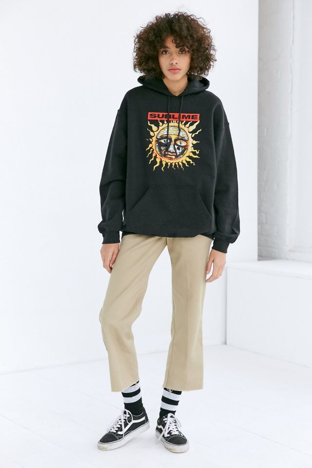 Urban Outfitters Sublime Sun Oversized Crew Neck Sweatshirt