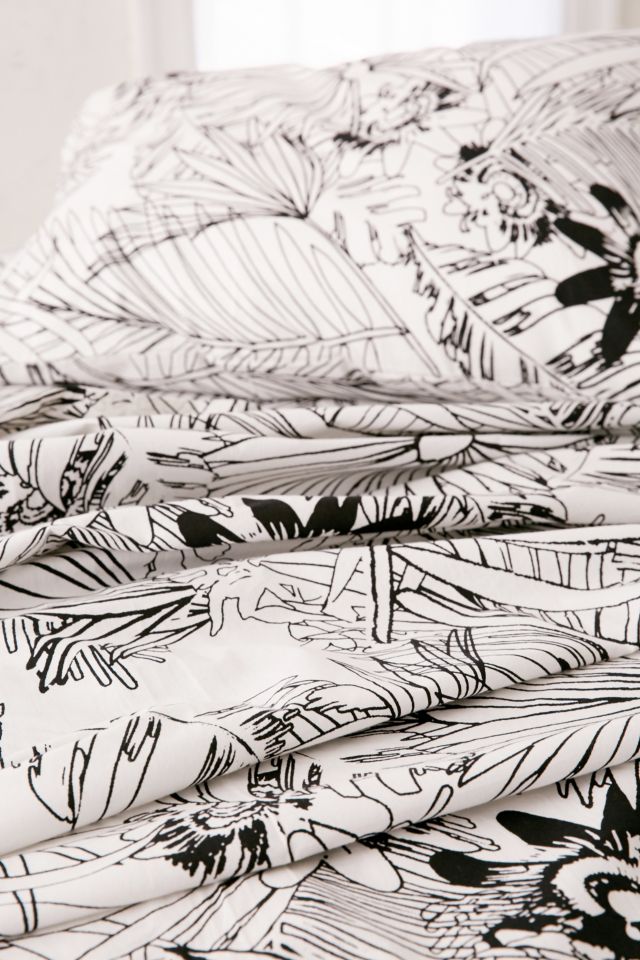 Graphic Palm Sheet Set #2