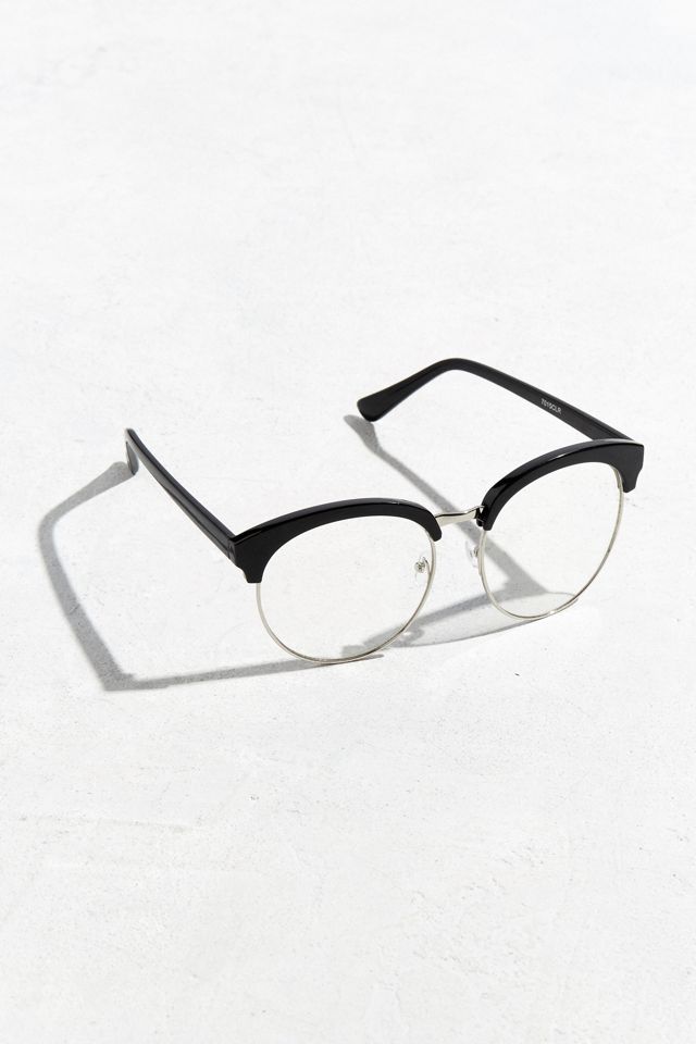 Rounded half frame readers urban outfitters