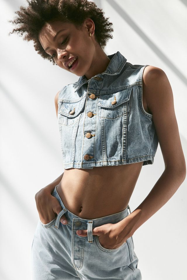 BDG Johnny Cropped Vest | Urban Outfitters