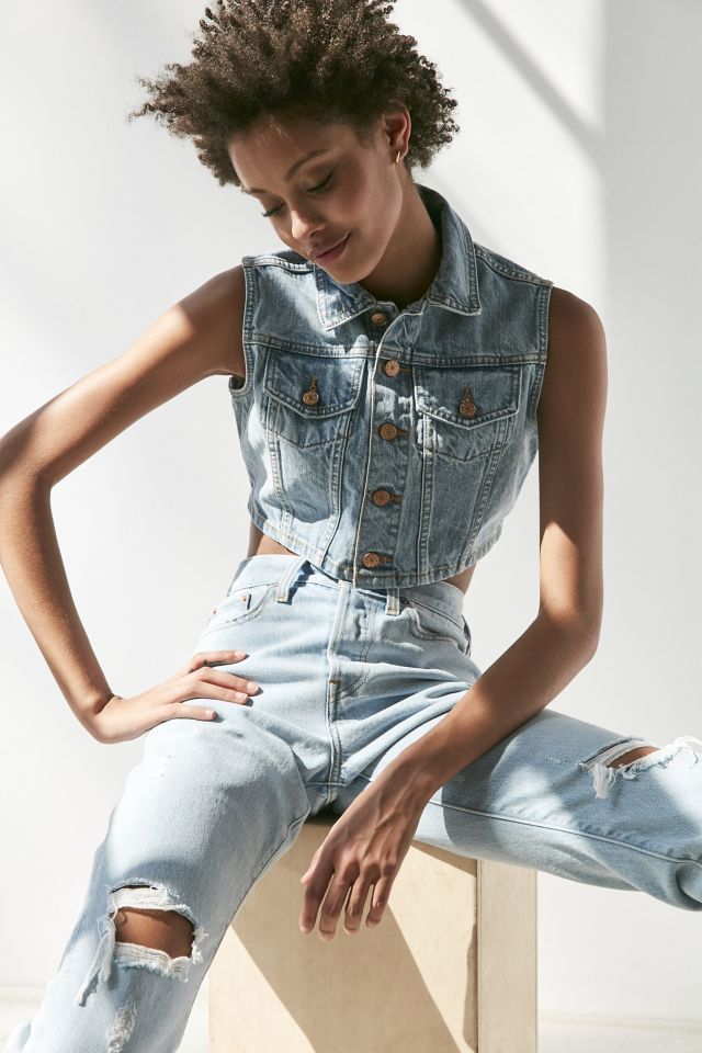 BDG Johnny Cropped Vest #2