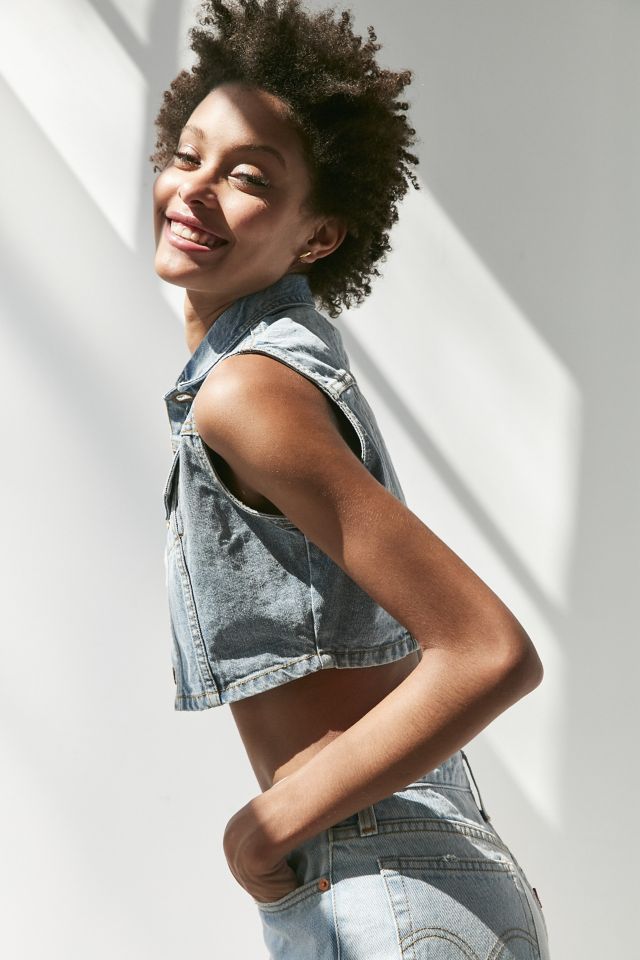 BDG Johnny Cropped Vest #3
