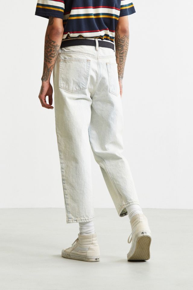 BDG Super Acid Wash Straight Cropped Jean #3