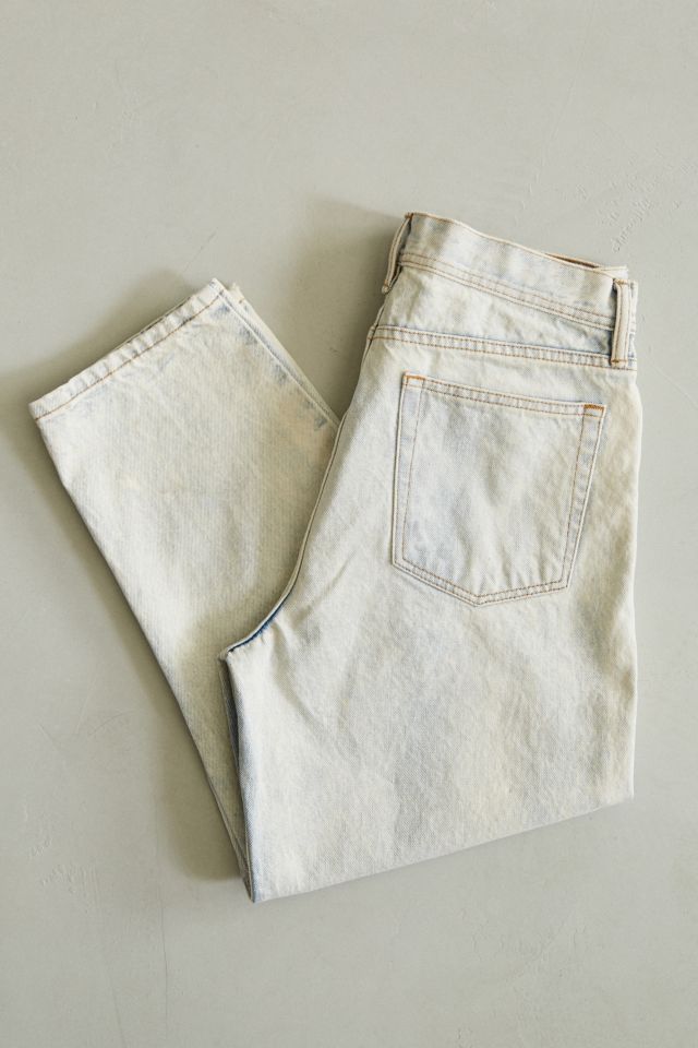 BDG Super Acid Wash Straight Cropped Jean #4