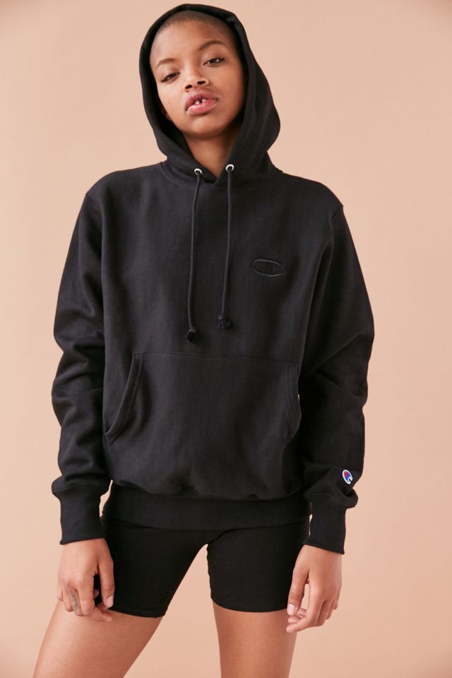 Black champion hoodie urban outfitters online