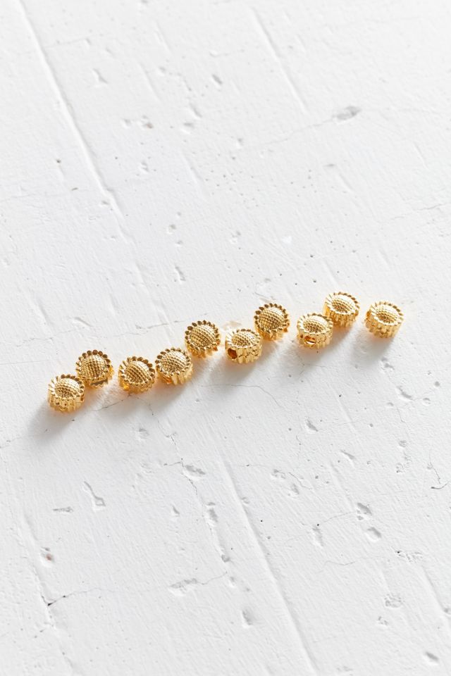Regal Rose Sunflower Hair Bead Set #1
