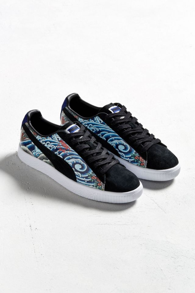 Puma X Atmos Clyde Three Tides Tattoo Sneaker | Urban Outfitters