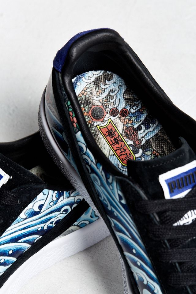 Puma X Atmos Clyde Three Tides Tattoo Sneaker | Urban Outfitters