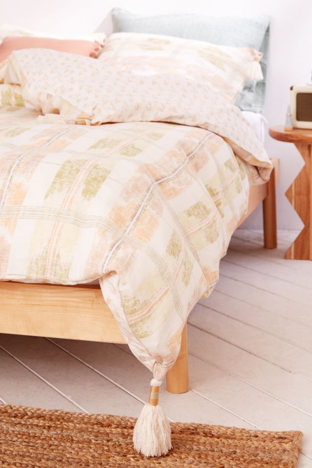 Leigh Tassel Ikat Duvet Cover #2